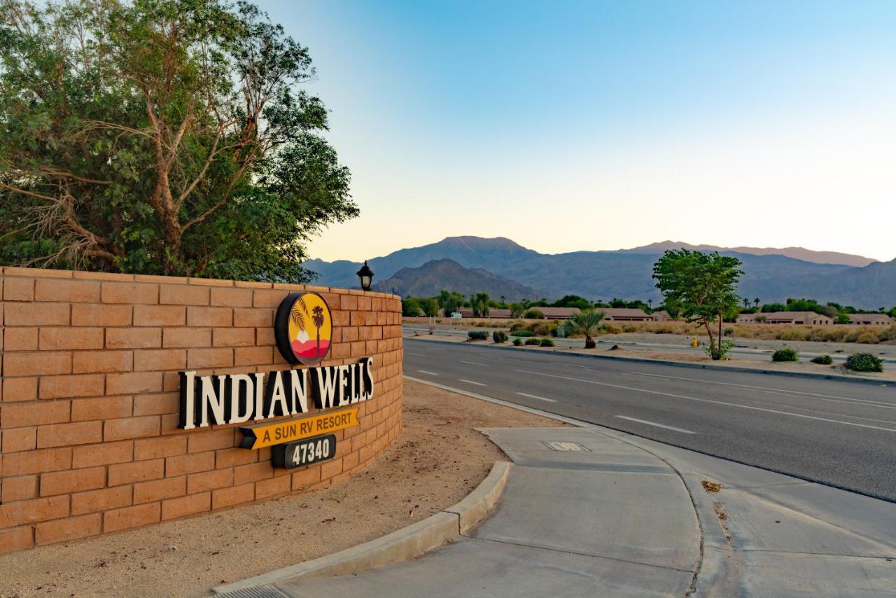 Indian Wells Rv Resort Indio Bagian luar foto
